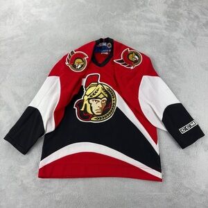 CCM Vintage Ottawa Senators Hockey Jersey Youth Large XL